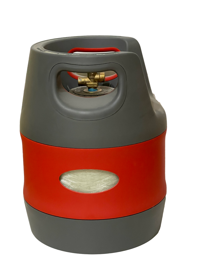 Refillable Composite Gas Cylider 12L, with Cylinder valve