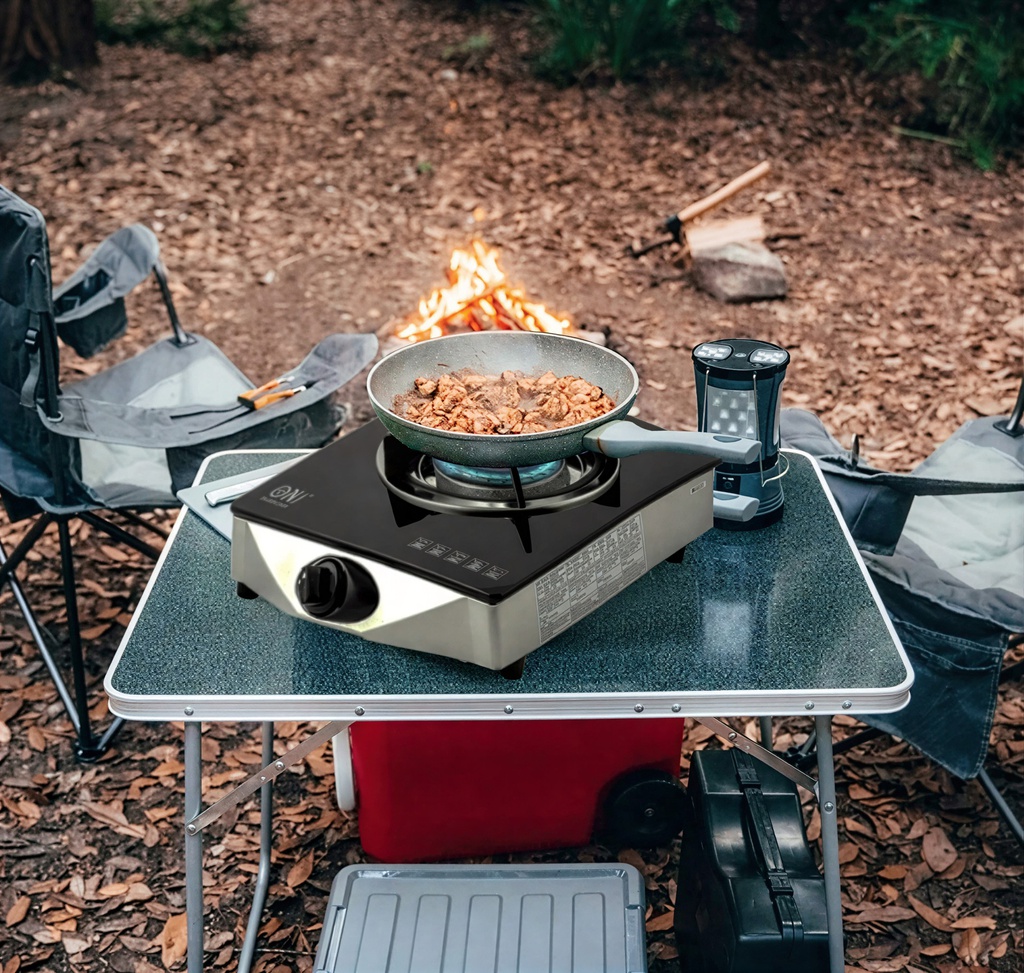 Преносим единичен газов котлон NJ NGB-S1 с термозащита