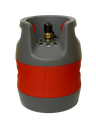 Refillable Composite Gas Cylider 12L, with Jumbo valve