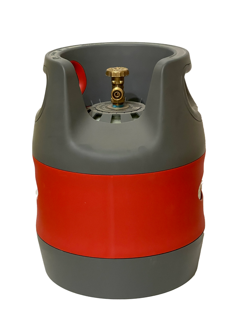 Refillable Composite Gas Cylider 12L, with Cylinder valve