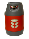 Refillable Composite Gas Cylider 18L, with Jumbo valve