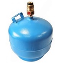 7,2 L. LPG gas cylinder with Jumbo valve, Kolos