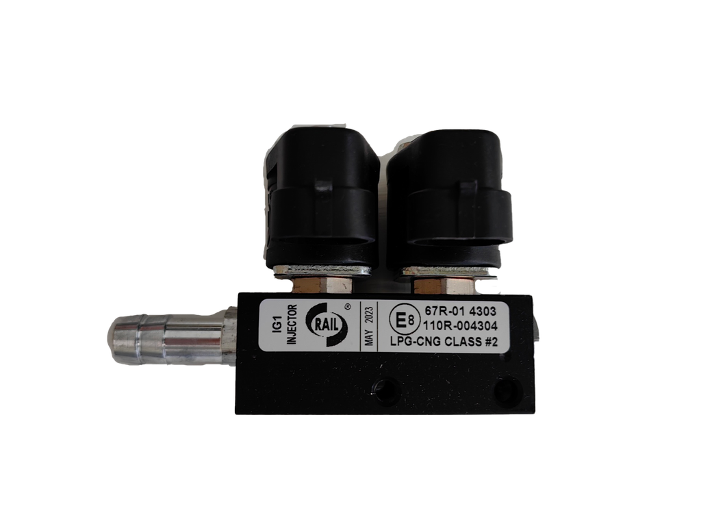 Инжекторна рейка- Rail IG1 Black body 2 цил. - 3 Ohm
