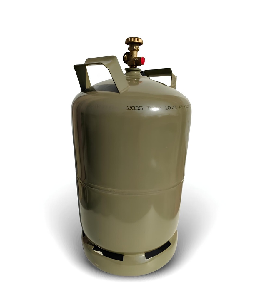 LGP cylinder 27 l. with angle valve, suitable for caravans, Grodkow, GZWM 