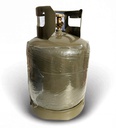 LPG gas cylinder with angle valve, 20 l.