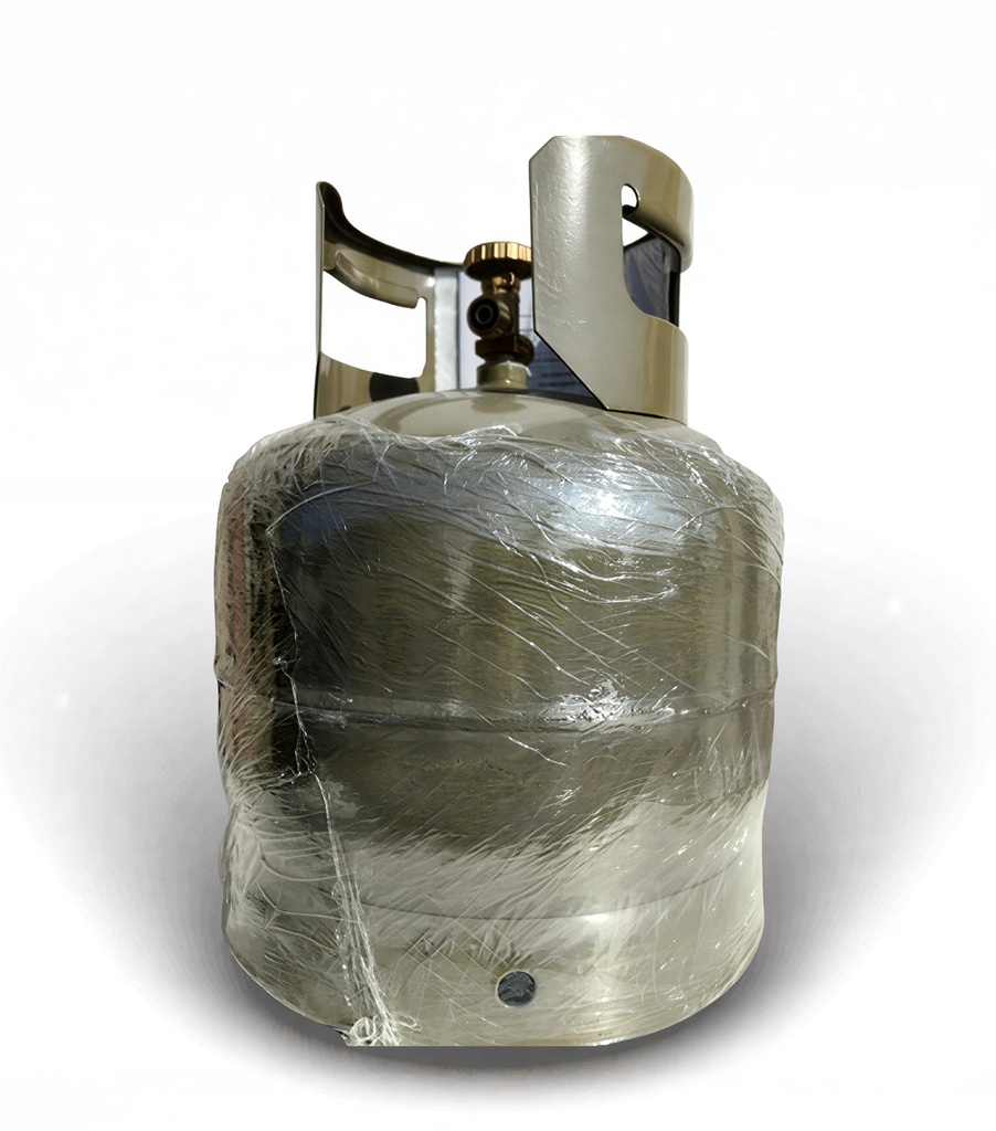 LPG gas cylinder with angle valve, 15 l.