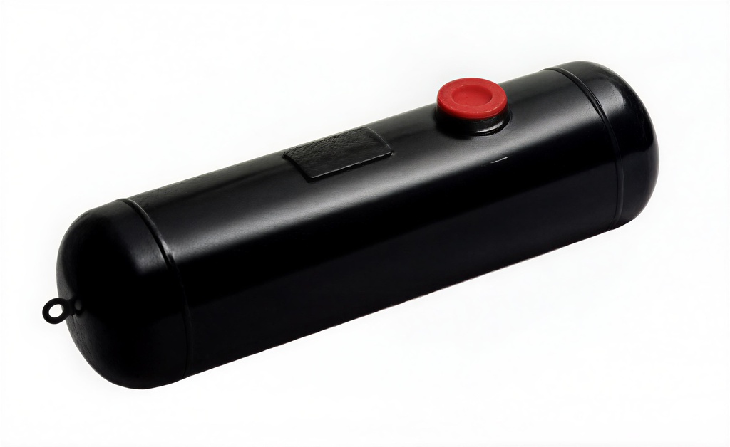 Цилиндрична автомобилна бутилка Ф200 mm, 25 л. - пурета