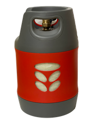 Refillable Composite Gas Cylider 18L, with Jumbo valve