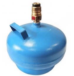 5 L. LPG gas cylinder with Jumbo valve, Kolos