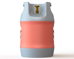 Refillable Composite Gas Cylider 18L, with Cylinder valve