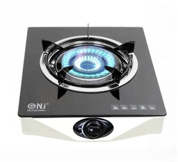 NJ NGB S1 black glass gas stove, 1 burner